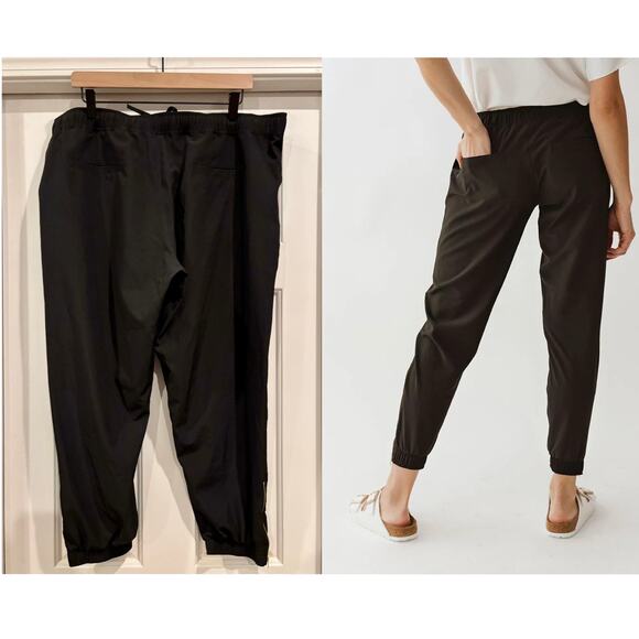 ALBION FIT Jetsetters Jogger Pants | Black | XXL Petite | NWT - Picture 12 of 12